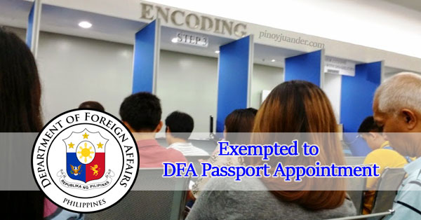 Who Can Make An DFA Passport Appointment?
